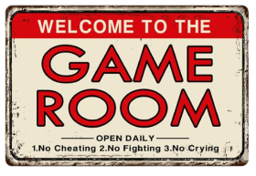 Game Room Accessories and Decor