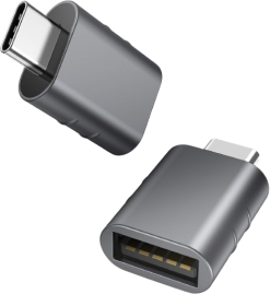 USB C to USB Adapter Pack of 2
