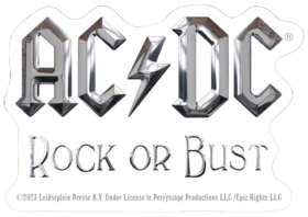 AC/DC Rock Or Bust Sticker