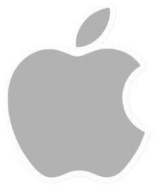 Apple Logo Sticker