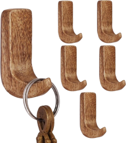 6 Shelf Wall Hooks