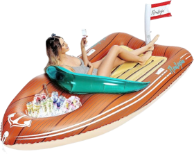 Inflatable Yacht Pool Float