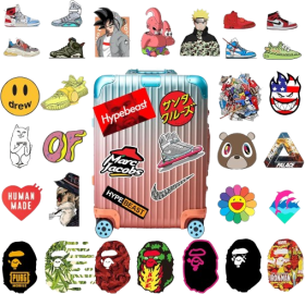 Hypebeast Designer Laptop Stickers
