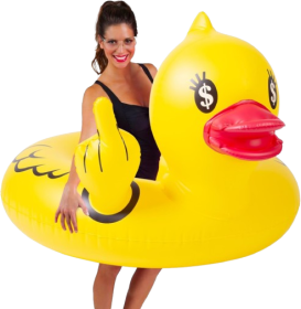 Giant Inflatable Duck (Pool Float)