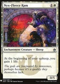 Magic The Gathering Nyx-Fleece Ram Card