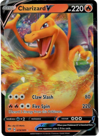 Charizard V - 19/189 - Ultra Rare Sword & Shield