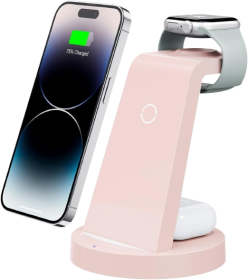 Anlmz 3 in 1 Charging Station for iPhone