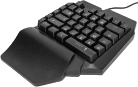 One Handed RGB Backlit Gaming Keyboard