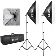 ESDDI fotoğrafçılık Softbox ışık seti
