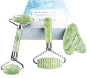Kimkoo Jade Roller and Gua Sha for Face Kit
