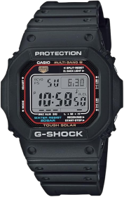 Casio G-Shock GWM5610-1 Solar Black Resin Watch