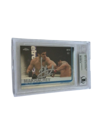 Islam Makhachev Signed 2019 Topps Chrome RC Card