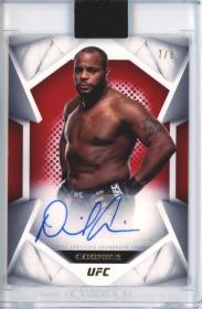 2020 Topps Striking Signatures Daniel Cormier Signed Card