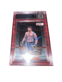 Shavkat Rakhmonov Signed 2022 Panini Select #84 Card