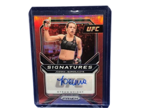 Joanna Jedrzejczyk 2021 Panini Prizm UFC Signed Card