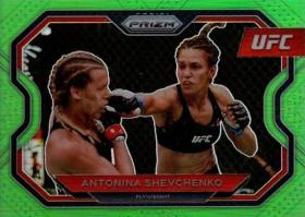 Antonina Shevchenko 2021 Panini Prizm UFC Neon Prizm
