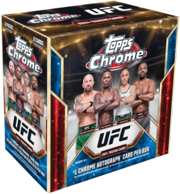 Topps UFC Chrome 2024 - Mega Box: with 1 Autograph