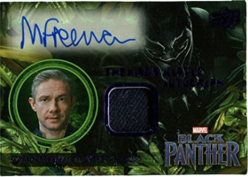 Marvel Black Panther Martin Freeman Signed Card