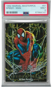 1992 SkyBox Marvel Masterpieces Spider-Man Card