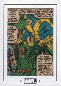 Marvel 75th Anniversary SA4 Silver Age Cut Comic Panel Chase Card