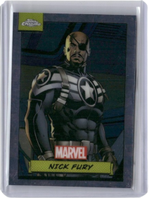 2024 Marvel Topps Chrome Nick Fury #98 Card