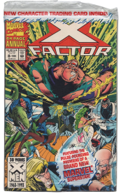 X-Factor Annual #8 Open Bag with Trading Card