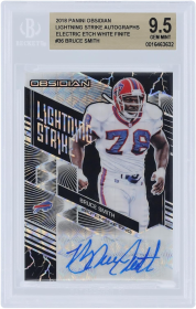 2018 Panini Obsidian Finite Bruce Smith Buffalo Bills #LS-36 #1/1