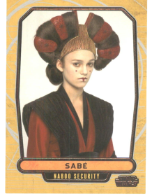 2012 Star Wars Galactic Files #14 Sabe