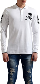 Philipp Plein Homme Men's White Polo Shirt
