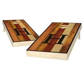 Multicolor Monogram Cornhole Boards