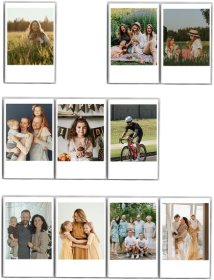 Acrylic Polaroid Magnetic Frames for Refrigerator
