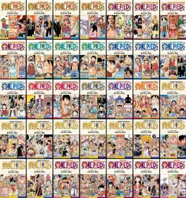 One Piece Omnibus Series Set (Vol. 1-105) Paperback