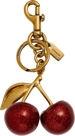 Coach Women's Resin Cherry Bag Charm