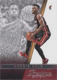 Norris Cole 2014-15 Prestige Miami Heat Card #69