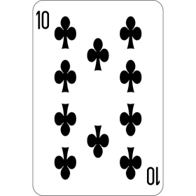 10 of Clubs