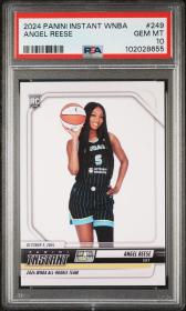 Graded 2024 Panini Instant WNBA Angel Reese #249 RC