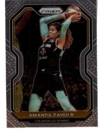 2021 Panini Prizm WNBA #46 Amanda Zahui B. Los Angeles Sparks