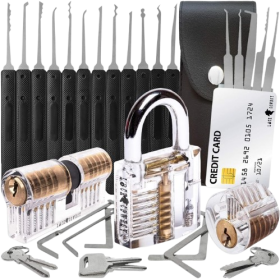 LockCowboy 30-Piece Lockpick Set