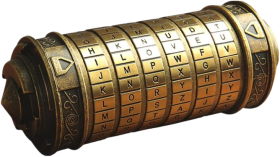 Da Vinci Code Mini Cryptex Puzzle Box