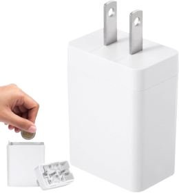 Fake Charger Secret Stash Compartment