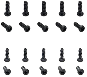 20 Pcs 9mm T8 Screws Head 7mm T6 Screw Set for Xbox One