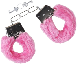 Women's Pink Fur Handcuffs