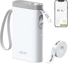 Nelko Label Maker Machine with Tape