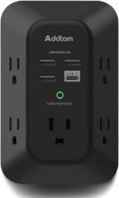 USB Wall Charger Surge Protector