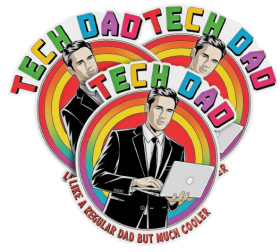 Tech Dad Sticker