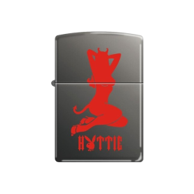 Zippo Playboy Hottie Black Ice Lighter