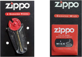 Zippo Wick and Flint