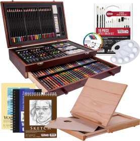 163-Pcs Deluxe Art Supply Set