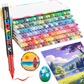 Guangna 168 Acrylic Paint Markers Set