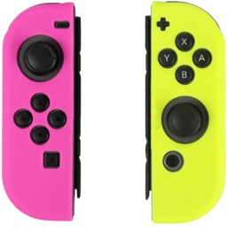 Silicone Rubber Skin Shell Cover Case for Switch Controller